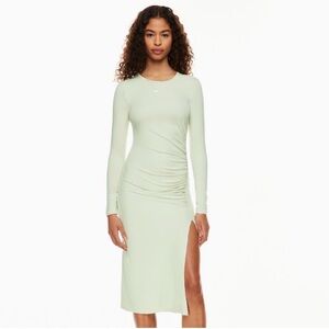 LIKE NEW Wilfred Light Green Long Sleeve Dress